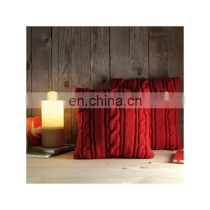 2019 New Design Decorative Plain Knitted Sofa Decorative Pillow Case thumbnail-4