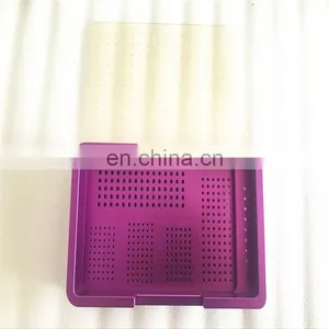 Hospital Holloware,Silicone Steam Box ,Surgical Instrument Basket thumbnail-7