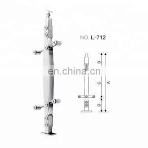 Sonlam Stainless Steel Handrail Post thumbnail-2