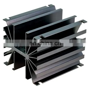 SHENGXIN 6061 6063 Aluminum Heat Sink Manufacturer/ Perfil de Aluminio Para el Disipador de Calor / Heatsinks Aluminium thumbnail-2