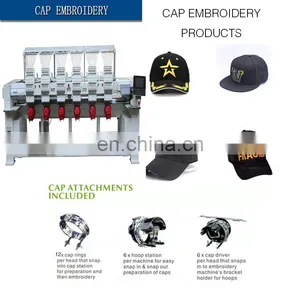 Six Head Embroidery Machine Home Computer Embroidery Machine Multifunctional Three-in-One Embroidery Machine Computerized thumbnail-4