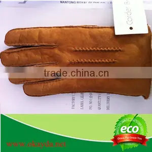 2014 New Double Face Sheepskin Glove thumbnail-1