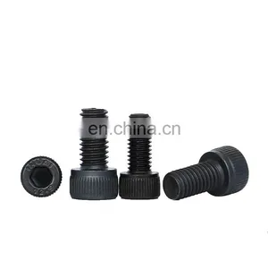 Black Oxide DIN912 Grade 8.8 Hex Cylindrical Head With Knurl Socket Head Cap Screw Allen Bolt Hexagon thumbnail-3
