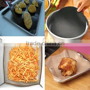 China Factory Non Stick Kitchen Aid Ptfe Baking Sheet Oven Liner With FDA Certified Made in China thumbnail-4