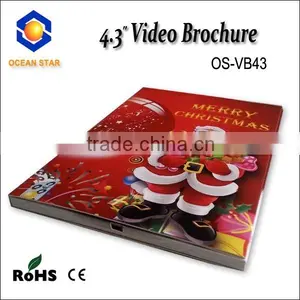 4.3" Lcd Festival Gift Video Greeting Cards thumbnail-1