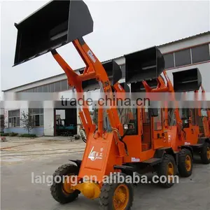 Joystick Control Loader Small Front End Wheel Loader on Sale thumbnail-4