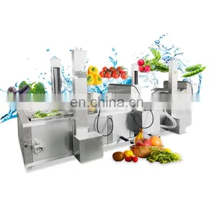 Can be Customized Vegetable Washing and Drying Machine Fruit and Vegetable Processing Line thumbnail-1