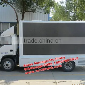 MINI Advertising Screen Trucks, LED Mobile Truck, Outdoor Mobile LED Advertising Truck Forland Truck For Sales thumbnail-4