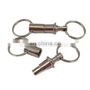 Fashion High Quality Metal Detachable Quick Release Key Chain thumbnail-1