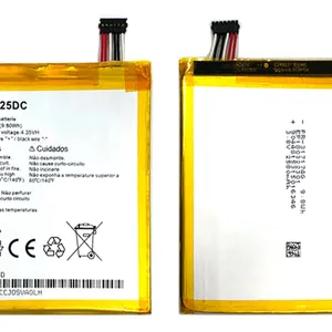 2580mAh Battery Accessories Rechargeable Batteries For ALCATEL TLP025DC 8050 Cell Phone Parts thumbnail-4