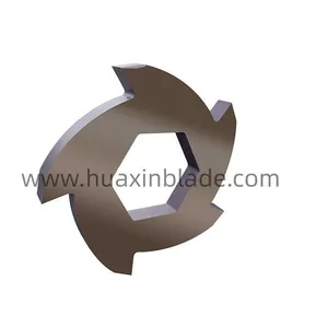 Double Shafts Shredder Blades For Shredding Plastic Bucket thumbnail-1