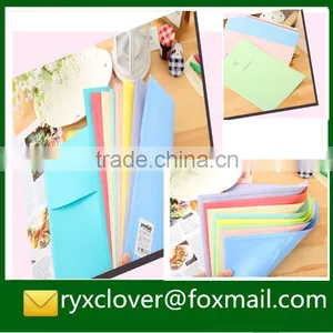 A4 Envelope Colorful Magic Tape File Bag With Customized Logo thumbnail-5