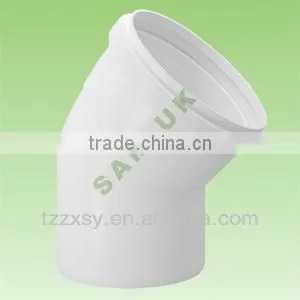 110MM PVC PIPE FITTING 45 DEG ELBOW WITH SOCKET thumbnail-1