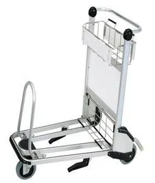 TSST-09 Airport Trolley 3 Wheels Airport Luggage Trolley 3 Wheels Portable Mobile Airport Trolley With Brake thumbnail-5
