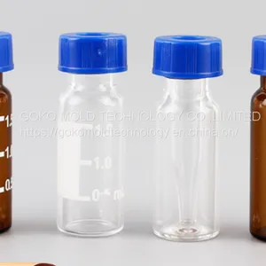 Chromatographic Sampling Bottle Sampling Bottle Reagent Lining Melt Bottoming Bottle Brown Clear Glass Inner Intubation Sample Bottle thumbnail-4