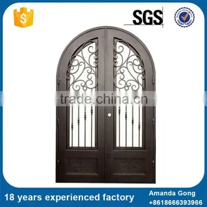 Rational Construction Single Wrought Iron Gates Doors thumbnail-6