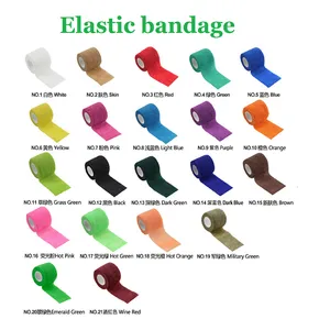 Bandage / Elastic Bandage / Elastic Self-adhesive Bandage / Wound Dressing Gauze Roll thumbnail-2
