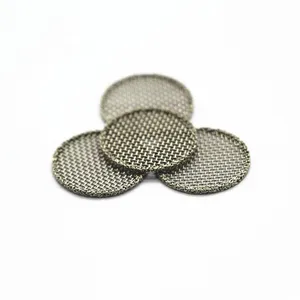50-200 Mesh Round Shape Stainless Steel Woven Mesh Filter Disc thumbnail-3