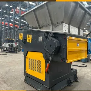 High-output Single-shaft Shredder for Plastic Foam Fabric Recycling and Shredding thumbnail-3