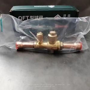 Hongsen Refrigerant Ball Valve QFT-6/10V/12/16/19 Air Conditioner Heat Pump Cold Storage Unitrigerant Shut-off Valve thumbnail-3