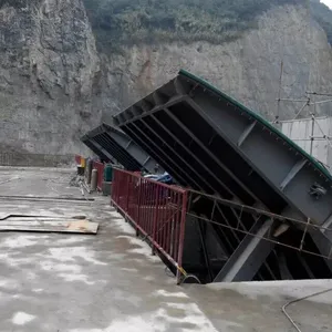 Gambian Manufacturer Supplies Curved Steel Sluice Gates for Reservoirs and Rivers, Sliding Steel Gates, and Drum Hoist Type Lifting Arched Gates. thumbnail-2