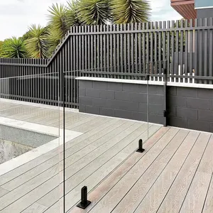 Tempered Glass Pool Fences 6mm 8mm 10mm 12mm for Pool Fence / Balustrade /Tempered Glass for Swimming Pool Fencing thumbnail-3