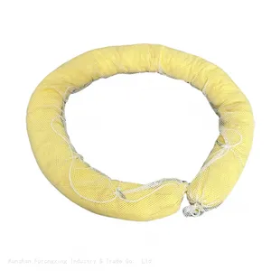 Yellow Color Chemical Hazmat Absorbent Booms For Chemical Plant thumbnail-2