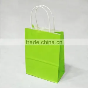 Trade Assurance Pure Color Craft Paper Gift Bag thumbnail-1