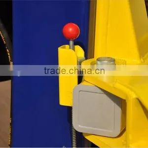 4.0T Double-cylinde Hydraulic Clear Floor Two Post Car Hoist thumbnail-4