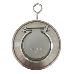 Stainless Steel/Wcb/CF8/ CF8m Single Disc Wafer Type Flap Check Valve for Water/oil thumbnail-5