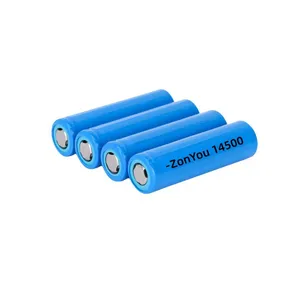 ZonYou 14500 800mAh Li-Ion Battery With LiNiMnCoO2 Cathode 500 Cycles -20~60C Operating Temperature 20g for Children's RV Toys thumbnail-3