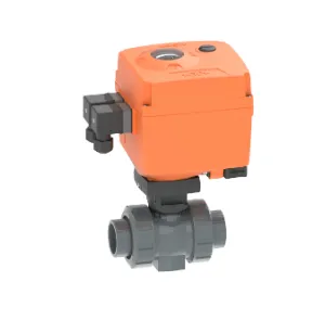 Electric Actuated Ball Valve 24V ABS Type 127 for Water Treatment System thumbnail-3