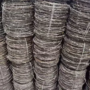Barbed Wire Mesh Fencing Panel Easy Installation Perimeter Protection thumbnail-2