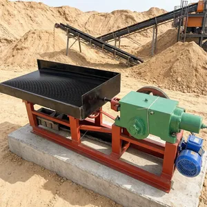 LY1100 Laboratory Shaking Table Mini Gold Gravity Concentrating Table for Small Scale Mineral Processing thumbnail-1