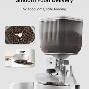 OEM ODM Automatic Cat Feeder Timed Quantitative Remote Control Eco-Friendly ABS Bowls Battery Powered Cross-Border Popular thumbnail-2