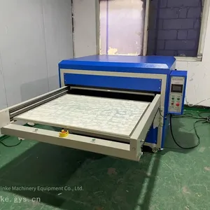Pneumatic Pressure Heat Transfer Machine and Rhinestone Setting Machine, Single-sided Double-station Pneumatic Heat Transfer Machine thumbnail-1