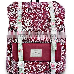 Canvas School Backpack Softback Backpack School Backpack 2015 thumbnail-3