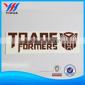Custom High Quality Metal Chrome Silver Sticker Electroformed Logo 0.05mm Thickness thumbnail-1