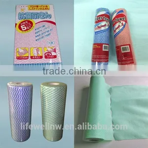 Spunlace Nonwoven Fabric Wipe For Household Cleaning Household Cleaning thumbnail-2