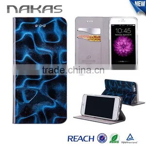 3D Pattern Wallet Case Style PU Leather Smartphone Case for Iphone 6 thumbnail-2