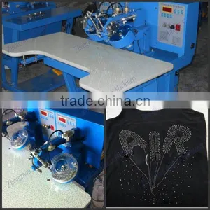 China Hot-fix Setting Machine for Textile Garments Shoes Bags Apperal thumbnail-1