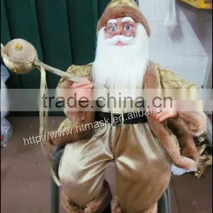 Custom High 14'',16'',18''24'',28'' 2015 Newest Unique Sitting Position Santa Claus Take a Stick Ball Decorations thumbnail-1