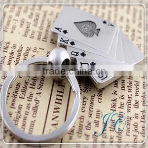 2015 Hot Sale Custom Design Poker Keychain With China Supplier thumbnail-1