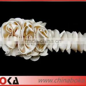 Flower Shape Chiffon Beaded Patches for Dress thumbnail-1