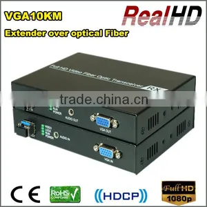 2016 China Highest Quality Uncompressed Lossless 10km Fiber 3D VGA Extender Cable thumbnail-1