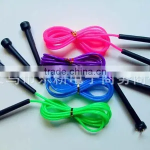 Plastic Skipping Rope Jumping Fast Speed Gym Training Sports Exercise 2.5M 4color New thumbnail-1
