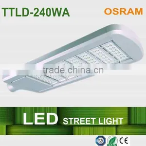 Hot Sale, Hangzhou Factory, UL Approved , MODULAR 240W LED STREET LIGHT BY OSRAM thumbnail-1