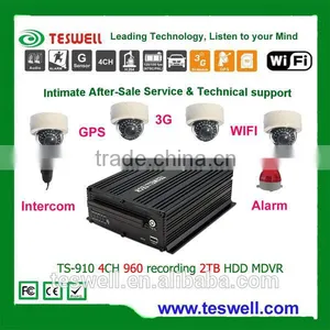 4/8/12CH 960H HDD Mobile DVR Real- Time Video Recording H.264 Mobile Dvr thumbnail-1