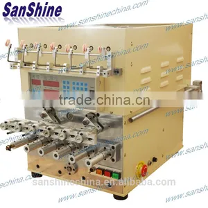 (SS966T) 6 Spindles Automatic Fine Wire Winding Machine With Wire Skeiner(twister) thumbnail-2