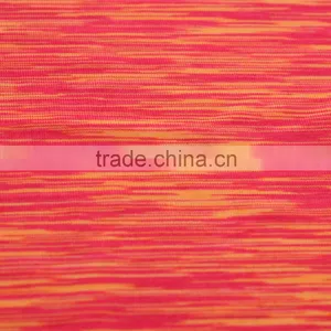 Very Soft Good Quality Yarn Dyed Poly Elastane Blend Fabric for Synthetic Hair Mullet Headband thumbnail-3